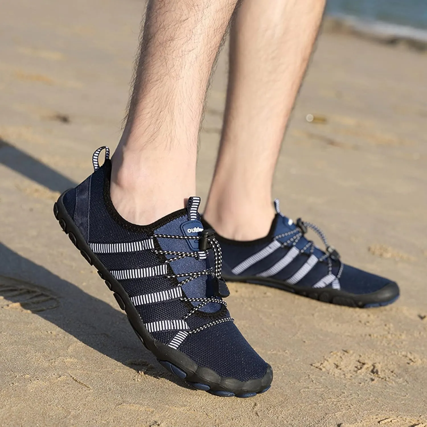 Water Shoes for Men Women Quick Dry Barefoot Swim Beach Surf Yoga Aqua Socks Non Slip Outdoor Sport Hiking Pool Camping Spring Shoe for Women 2025