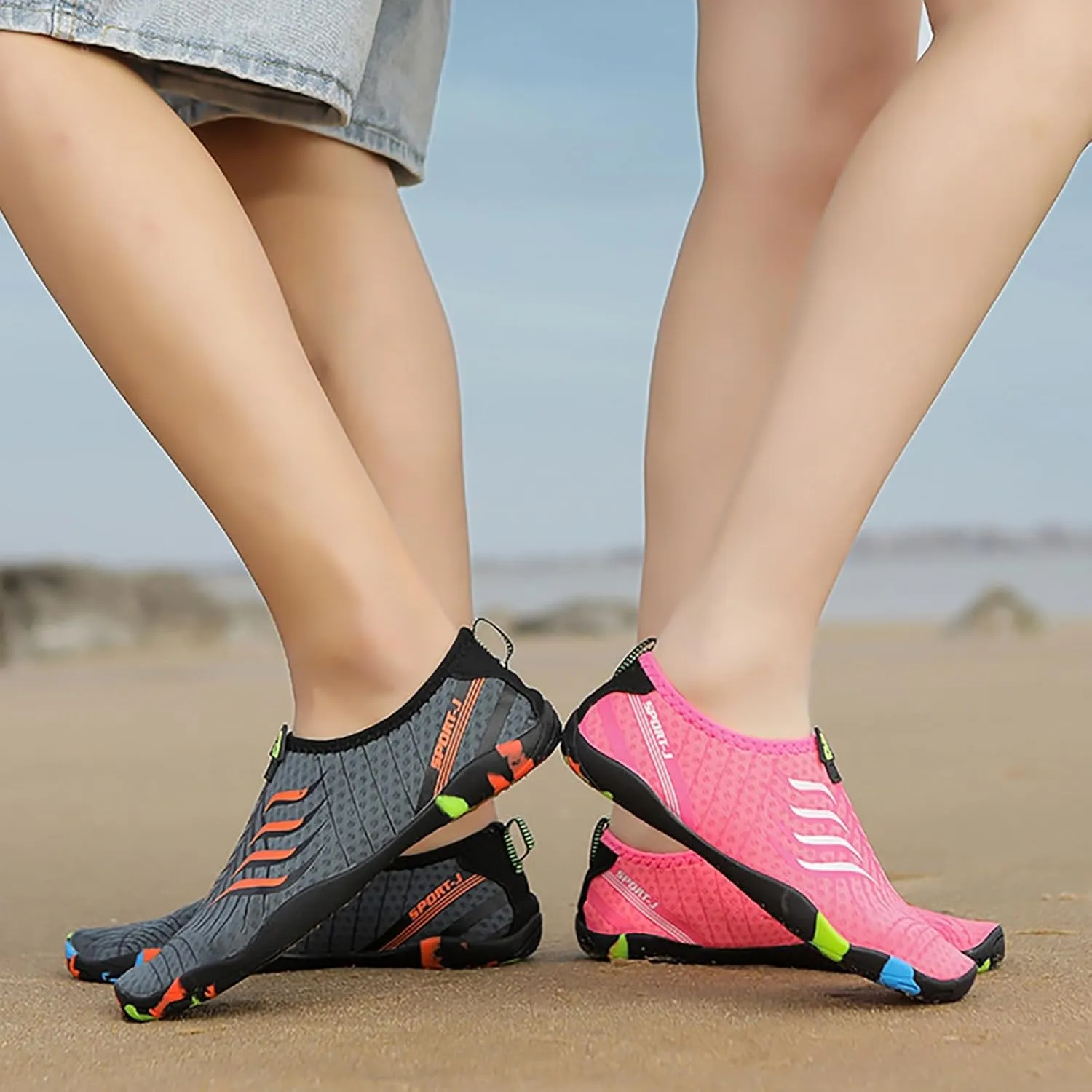 Water Shoes for Swimming Beach Pool Surf Yoga Quick Dry Aqua Barefoot Women Men Lightweight Non Slip Breathable Outdoor Activities