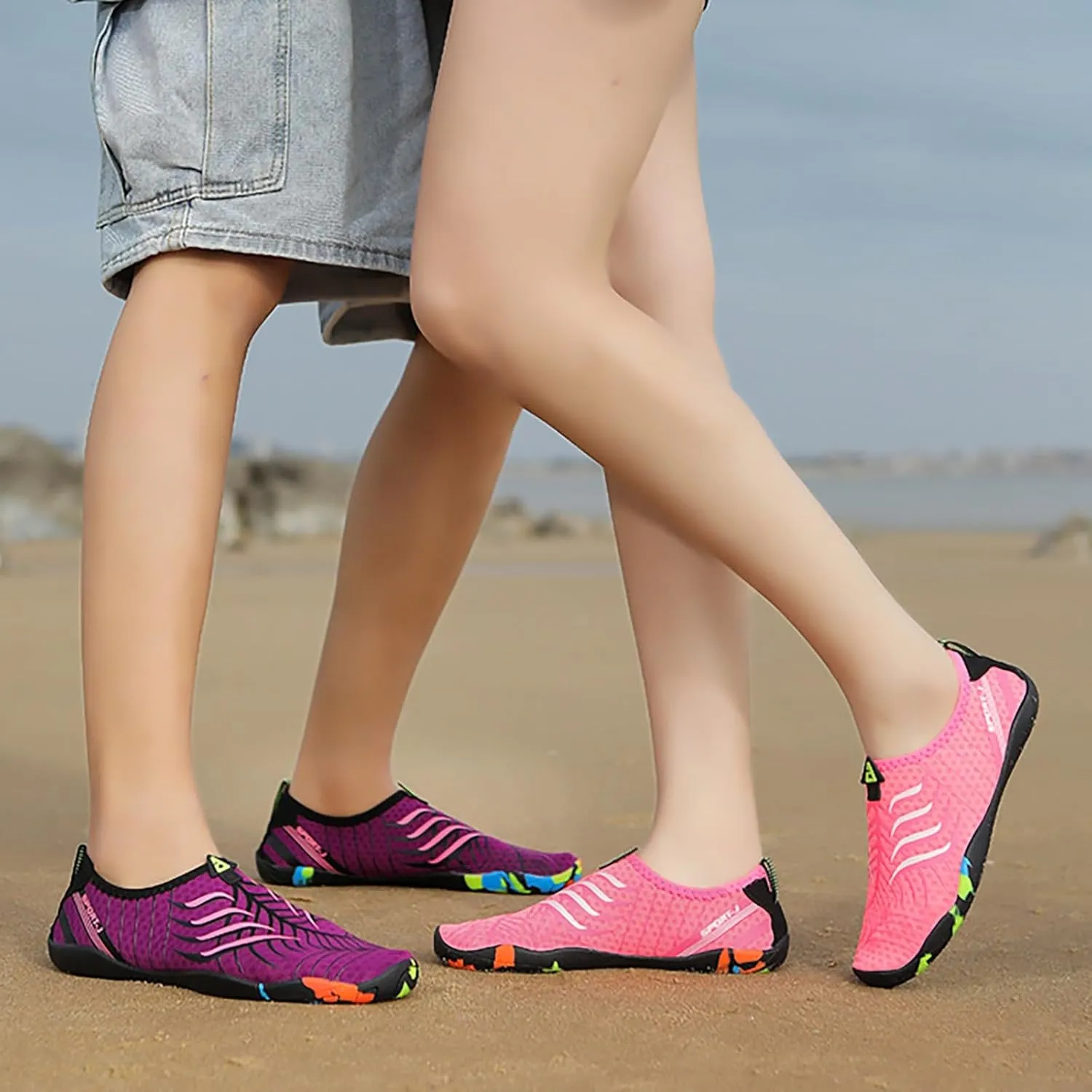 Water Shoes for Swimming Beach Pool Surf Yoga Quick Dry Aqua Barefoot Women Men Lightweight Non Slip Breathable Outdoor Activities