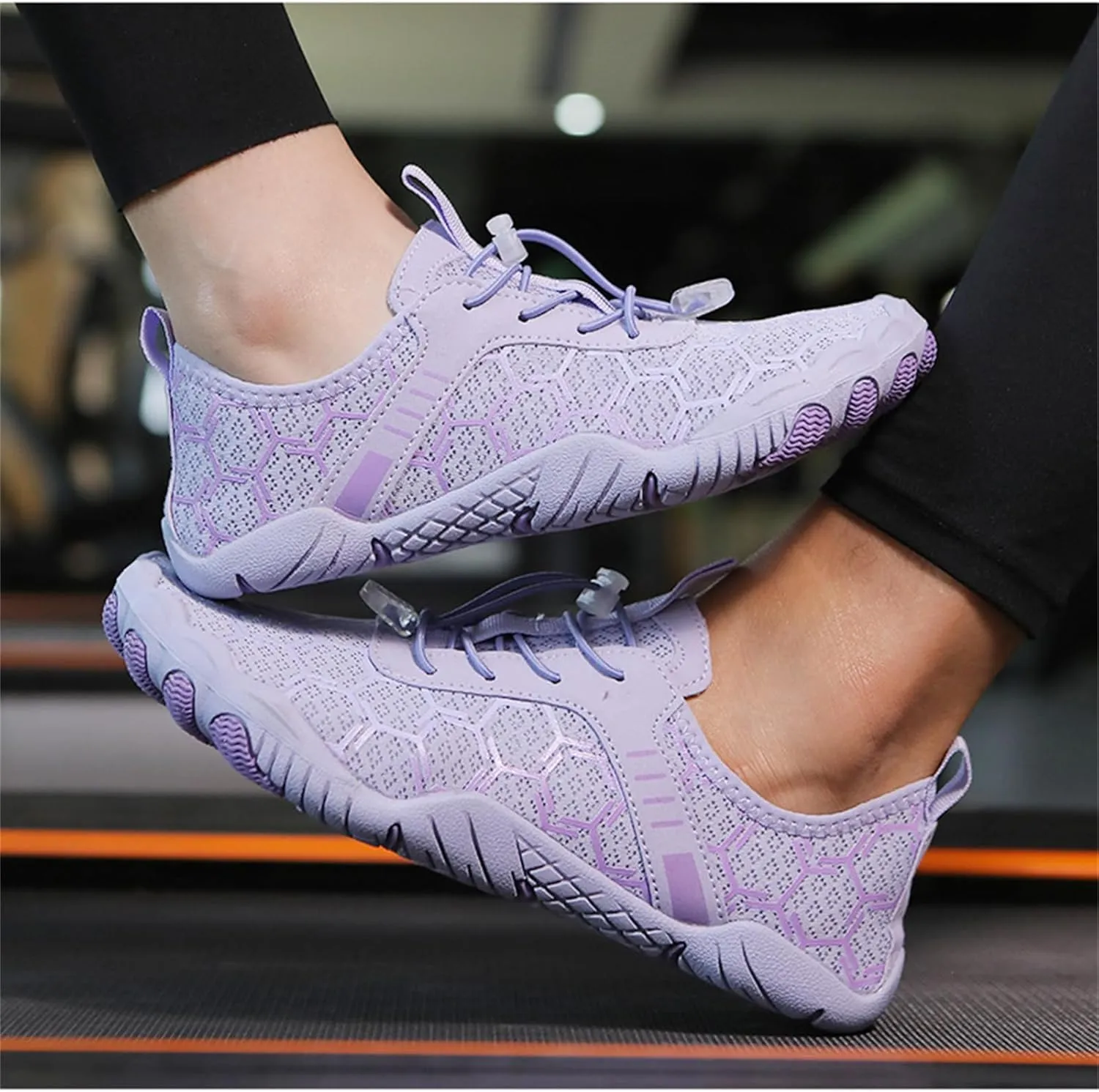 Water Shoes for Women Men Breathable Mesh Running Sneaker Adjustable Walking Footwear Outdoor Casual Sports Shoes