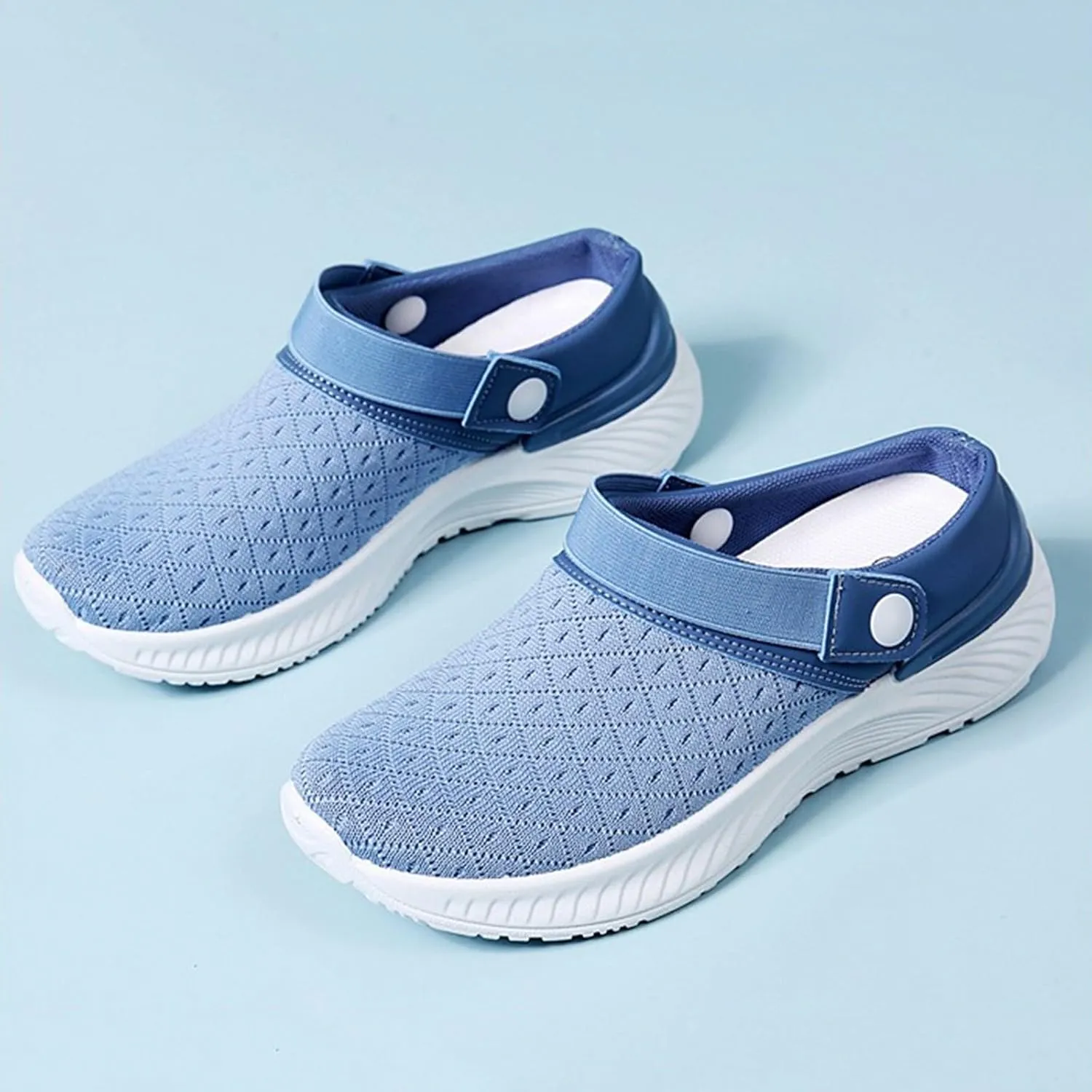 Women's Breathable Slippers Arch Support Shoes Non Slip Walking Shoes Outdoor Casual Shoes Slip On Slippers