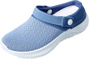 Women's Breathable Slippers Arch Support Shoes Non Slip Walking Shoes Outdoor Casual Shoes Slip On Slippers