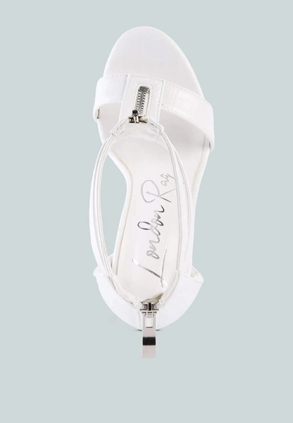 Women's Felicity Zip Up Block Heel Sandals