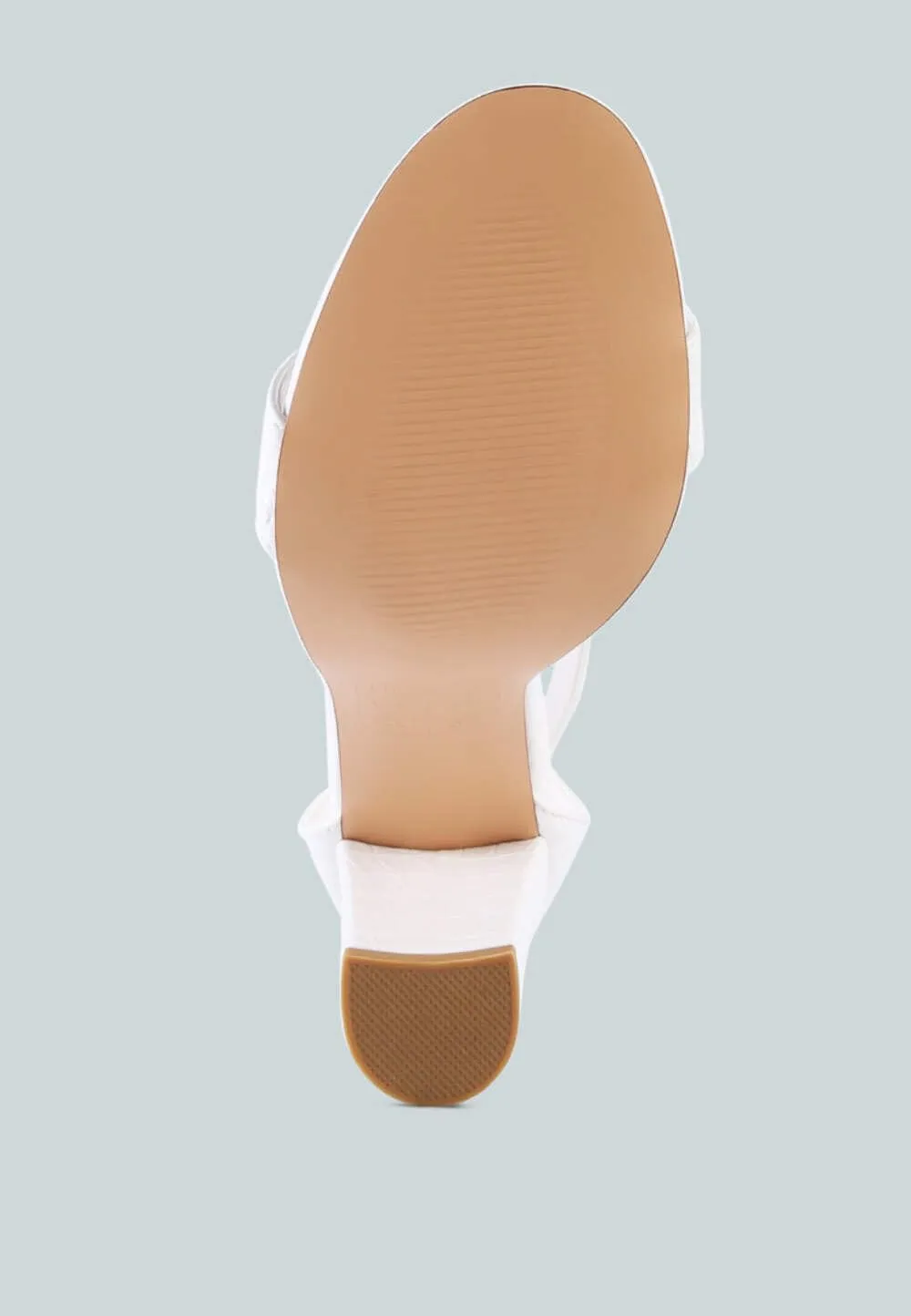 Women's Felicity Zip Up Block Heel Sandals