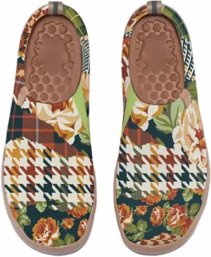 Women's Slip On Loafers Fashion Art Sneakers Painted Knitted Ladies Travel Shoes