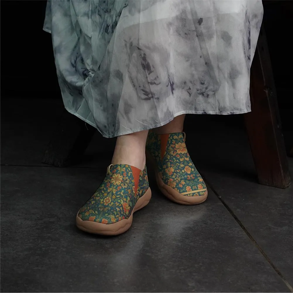 Women's Sneakers Casual Travel Walking Loafers Lightweight Knitted Slip On Shoes