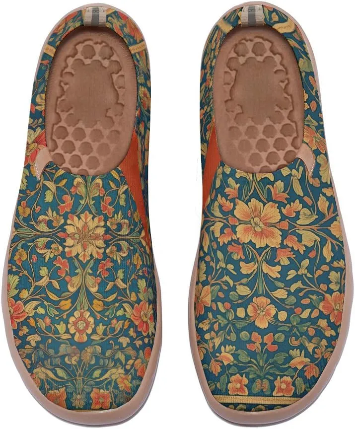 Women's Sneakers Casual Travel Walking Loafers Lightweight Knitted Slip On Shoes