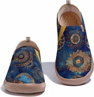 Women's Sneakers Casual Travel Walking Loafers Lightweight Knitted Slip On Shoes
