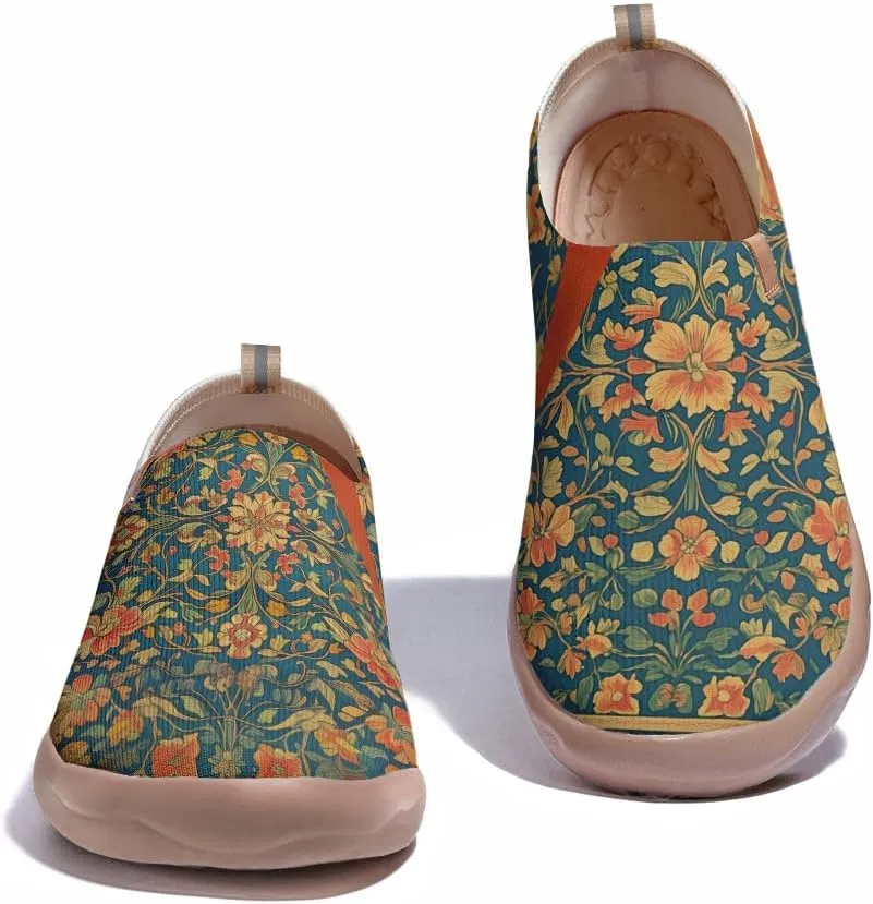 Women's Sneakers Casual Travel Walking Loafers Lightweight Knitted Slip On Shoes