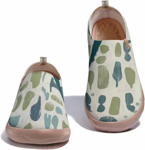 Women's Sneakers Lightweight Knitted Slip On Shoes Casual Travel Walking Loafers