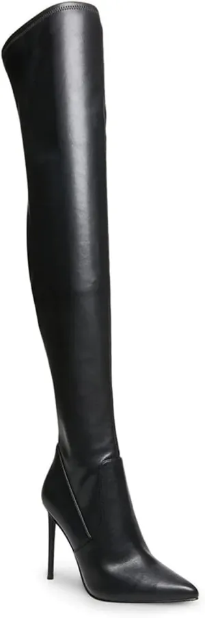 Women's Thigh High Over the Knee Boots Pointed Toe Stiletto High Heel Sock Boots