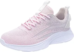 Womens Walking Shoes Slip on Memory Foam Non Slip Arch Support Running Shoes Breathable Gym Workout Shoes Ladies 2024 Fashion Sneakers